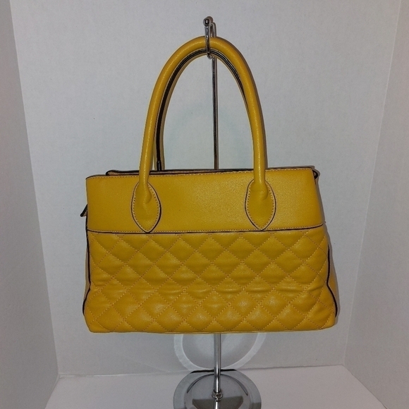 Ladies Quilted Sachel Bag - Picture 2 of 4